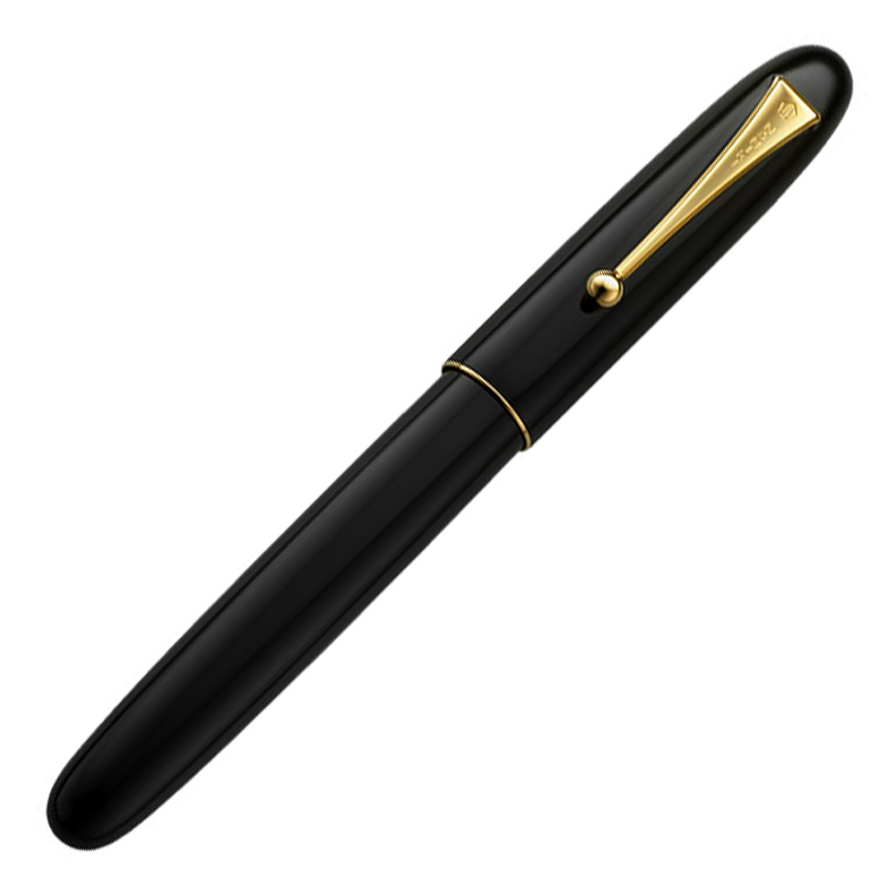 Pilot Namiki Yukari Royale Urushi Black No 20 Fountain Pen - pen-script